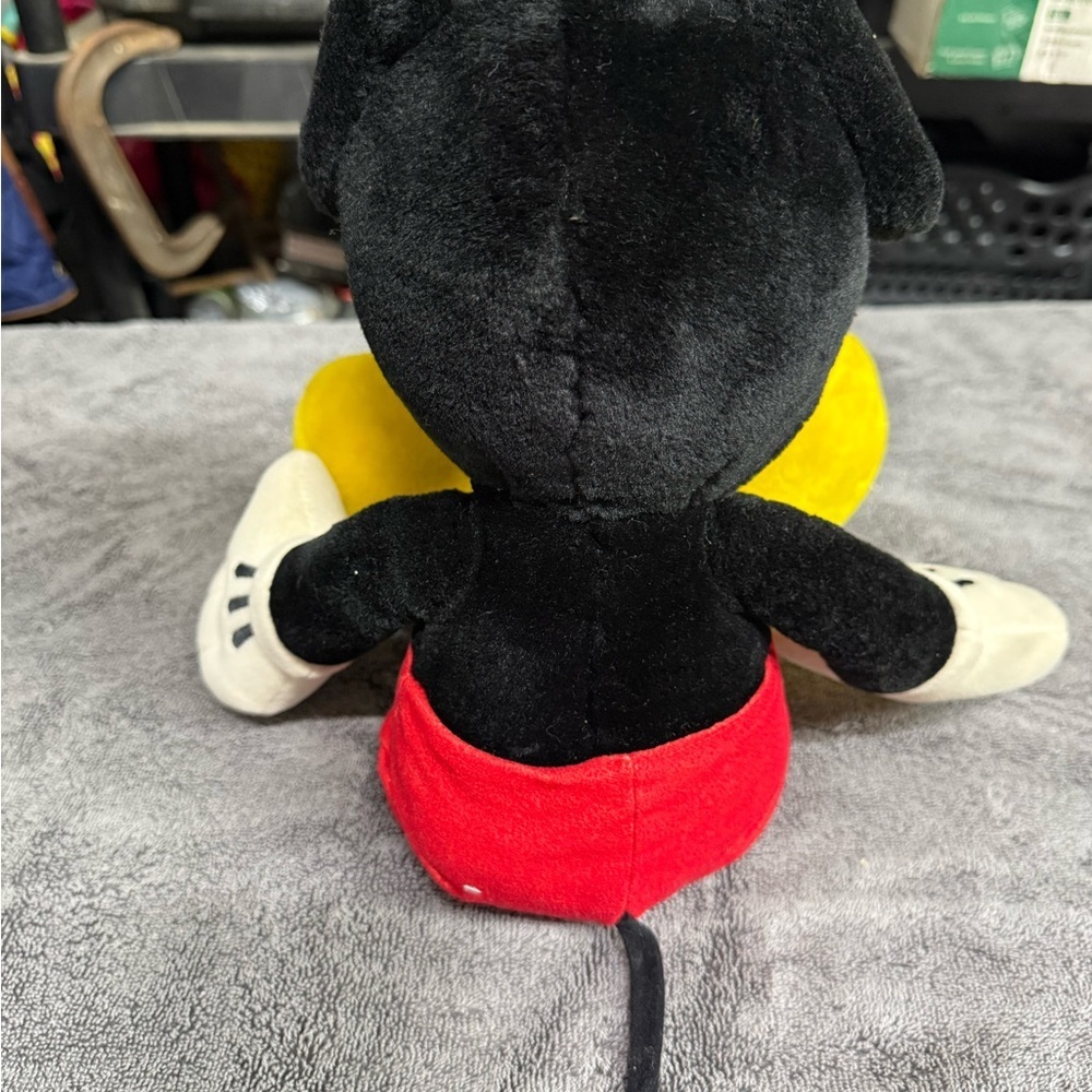 Disney Mickey Mouse Plush - Black, Red, Yellow - Picture 2 of 3